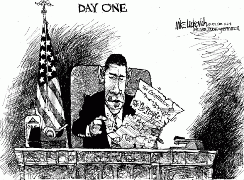 Mike Luckovich, The Atlanta Journal-Constitution, 11.05.08